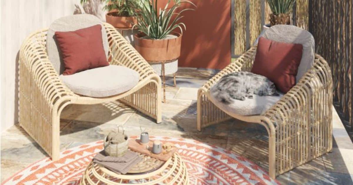 Trois modèles de salon de jardin design chez Leroy Merlin à 800 euros !