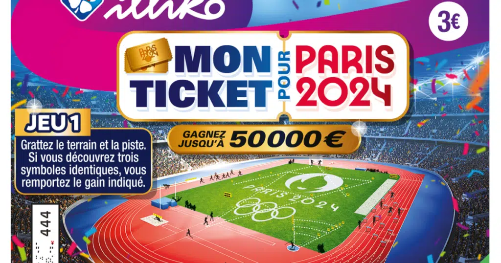 "Mon ticket pour Paris 2024" La FDJ lance un jeu à gratter pour les